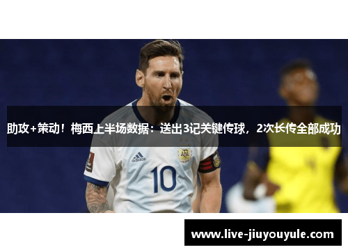 助攻+策动！梅西上半场数据：送出3记关键传球，2次长传全部成功